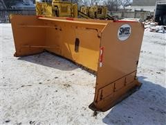 Bucket Mounted Snow Pusher 