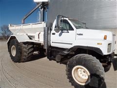 1990 GMC Topkick Lime Spreader/Bulk Ag Materials Truck 