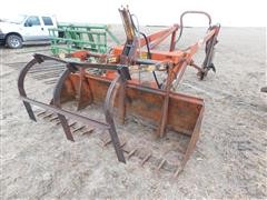 Farmhand F11 Loader Bucket & Grapple 