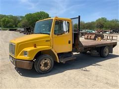 2000 Freightliner FL50 Flatbed Truck 