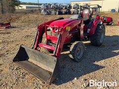 2021 Mahindra 1635H Compact Utility Tractor W/Loader 