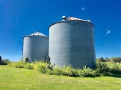 Butler 18’ & 24’ Diameter Grain Bins 