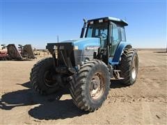 New Holland 8770 MFWD Tractor W/Loader 