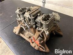 1970 Dodge Mopar 440 Six Pack Intake 