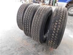 295/75R22.5 Truck Tires With Rim 