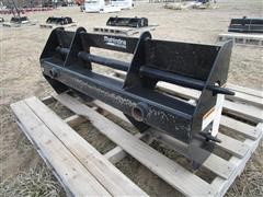 2017 Mahindra KBSSSFDS Double Front Hay Spear Skid Steer Attachment 