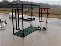 Portable Show Cattle Grooming/Blocking Chute 