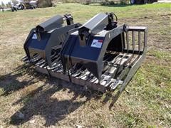 2018 Stout HD 72-3-Open Skid Steer Rock / Brush Grapple 