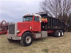 1988 Peterbilt 357 Manure Spreader Truck 