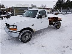 1997 Ford F250 4x4 Cab & Chassis Pickup 