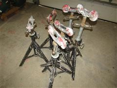 Sumner Pro Jack Pipe Roller Stands 