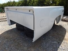 2012 Chevrolet Silverado White Pickup Bed 