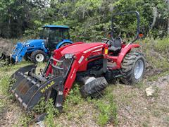 2021 Massey Ferguson 2860E Compact Utility Tractor W/Loader 