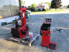 Snap-On EEWH300A/WB250 Tire Changer And Precision Wheel Balancer 