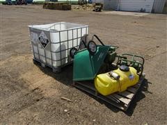 Tank & Pallet Of Misc. Items 