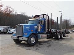 2016 Kenworth W900 Tri/A Log Truck 