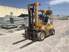 1974 Hyster H60 Rough Terrain Forklift 