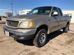 2000 Ford F150 XLT 4x4 Extended Cab 4 Door Pickup 