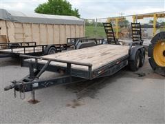 2007 Holt CH70008220 T/A Flatbed Trailer 