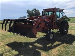 1973 Allis-Chalmers 185 2WD Tractor W/Loader 