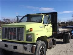 1993 GMC Topkick Flatbed Truck 