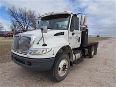 2005 International 8500 S/A Flatbed Truck 