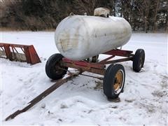 500 Gallon Fuel Tank On Running Gear 