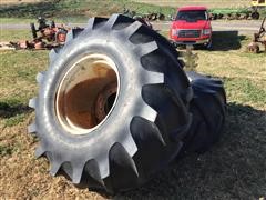 B F Goodrich Power Grip 28.1-26 Tires 