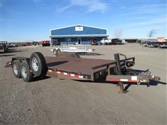 2002 P J Flatbed Trailer 