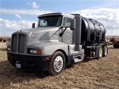 1992 Kenworth T800 T/A Flatbed Tender Truck 