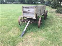 Antique Grain Wagon 