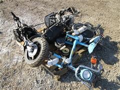 1980 Honda & 2016 Taotao Scooters For Parts 
