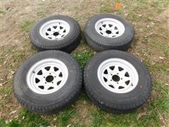 Kumho 205R14C Tires & Rims 