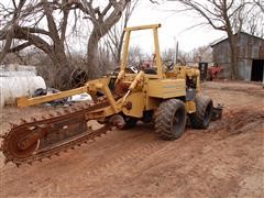 Vermeer V-450 Wheel Mounted Chain Trencher 