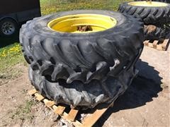 John Deere Rims 18.4R34 W/Co-op Tires 
