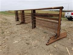 Heavy Duty 24' Portable Freestanding Livestock Panels 