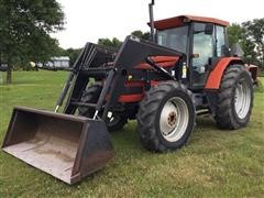 1991 AGCO Allis 8610 MFWD Tractor W/Loader 