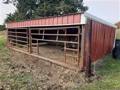 Nielsen Welding & Construction Portable Livestock Shelter 
