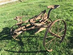 Antique P And O Mfg Co 1 Bottom Sulky Plow 