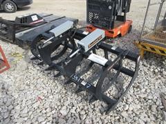 2016 Tomahawk 72" HD Twin Grapple Skid Steer Attachment 