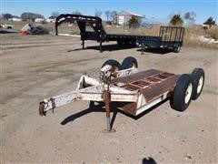 Homemade T/A Forklift Trailer 