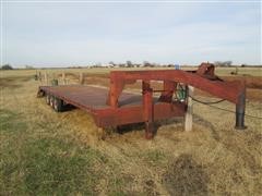 JandW Flatbed Trailer 