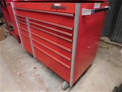 1993 Snap On KR-1001 12 Drawer Large Tool Chest On Wheels 