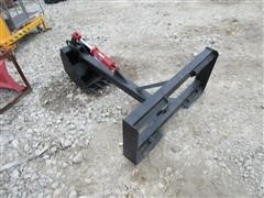2016 Back Hoe 4' Skid Steer Attachment 