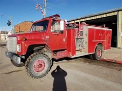 1984 International 1824 4x4 Fire Truck 