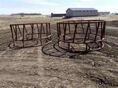 Wolles 8' Heavy Duty Round Bale Feeders 