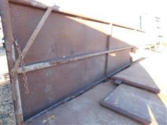Heavy Duty One Sided Steel Covered Livestock Gates/Hinges 