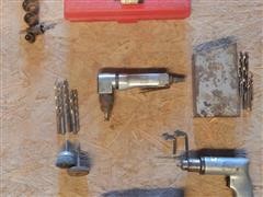 Air Drills, Air Nibbler, Full Set Of Drill Bits 