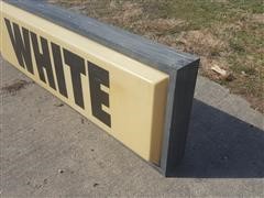 Hesston & White Dealer Sign 