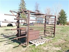 Homemade Steer Roping Chute 